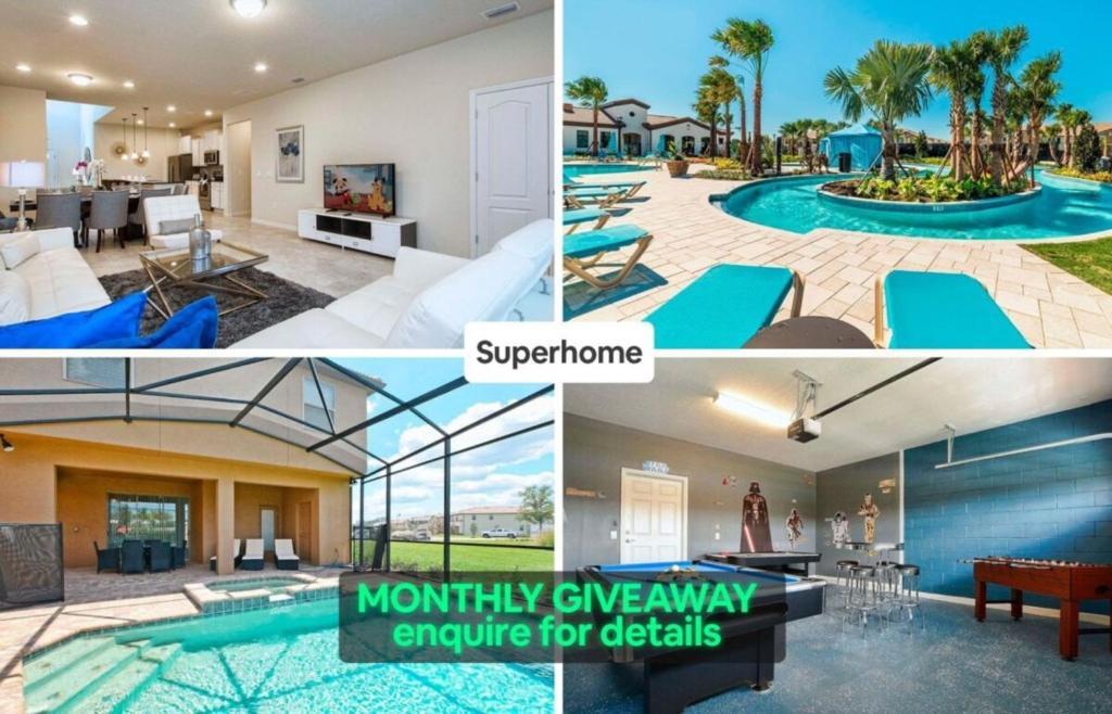 Villa 1800 Luxury Windsor Near Oversize Pool Kissimmee